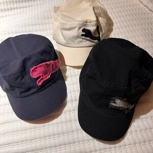 Puma Cap Trio - Black, Navy, White